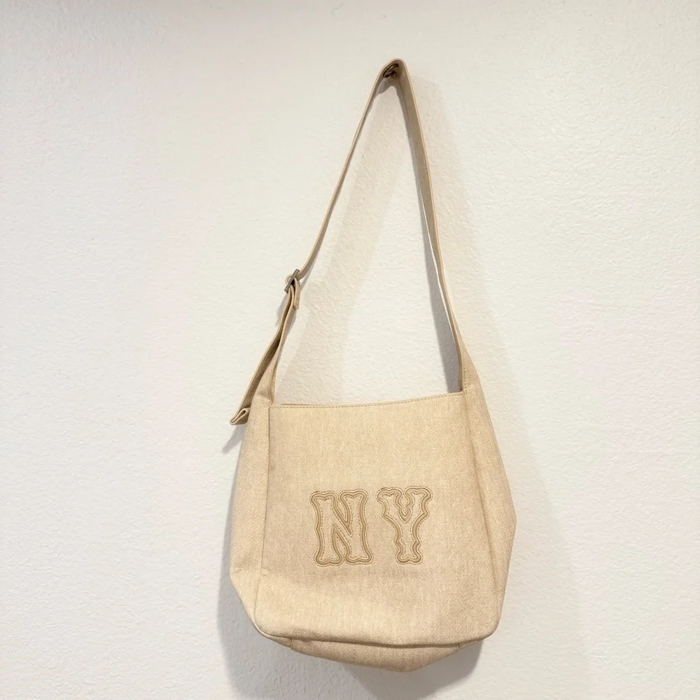 MLB Denim Coopers Logo Shoulder Bag